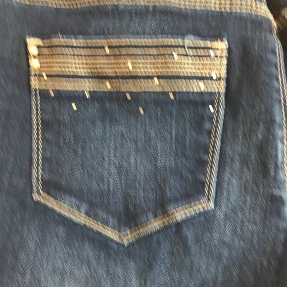 Chicos Jeans Pants Womens So Slimming Denim Size 0 Small - Picture 3 of 9